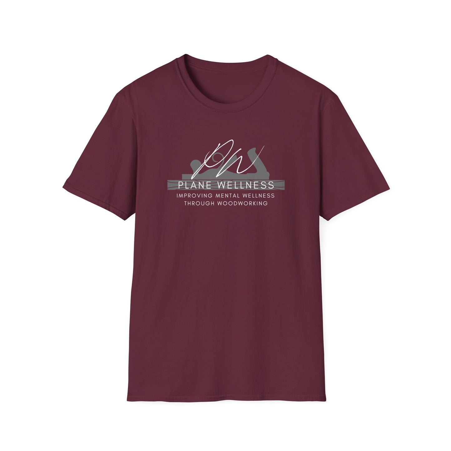 Plane Wellness Unisex Softstyle T-Shirt