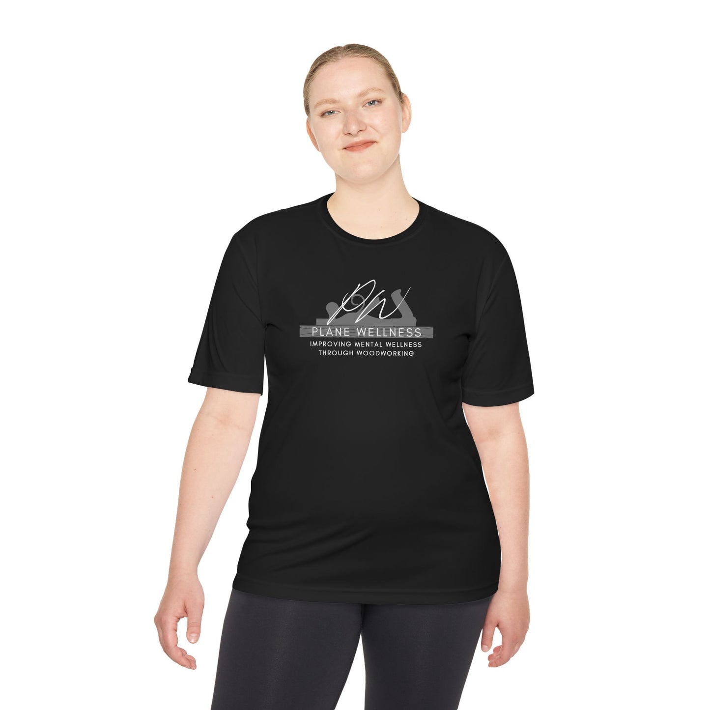 Plane Wellness Unisex Moisture Wicking Tee