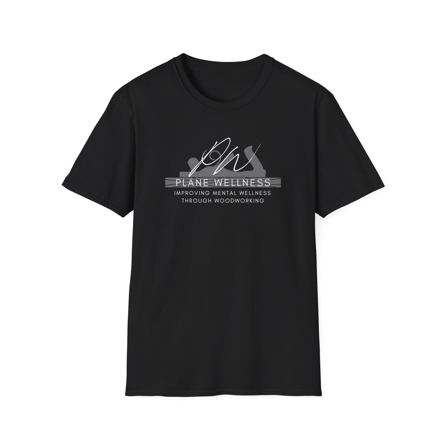 Plane Wellness Unisex Softstyle T-Shirt
