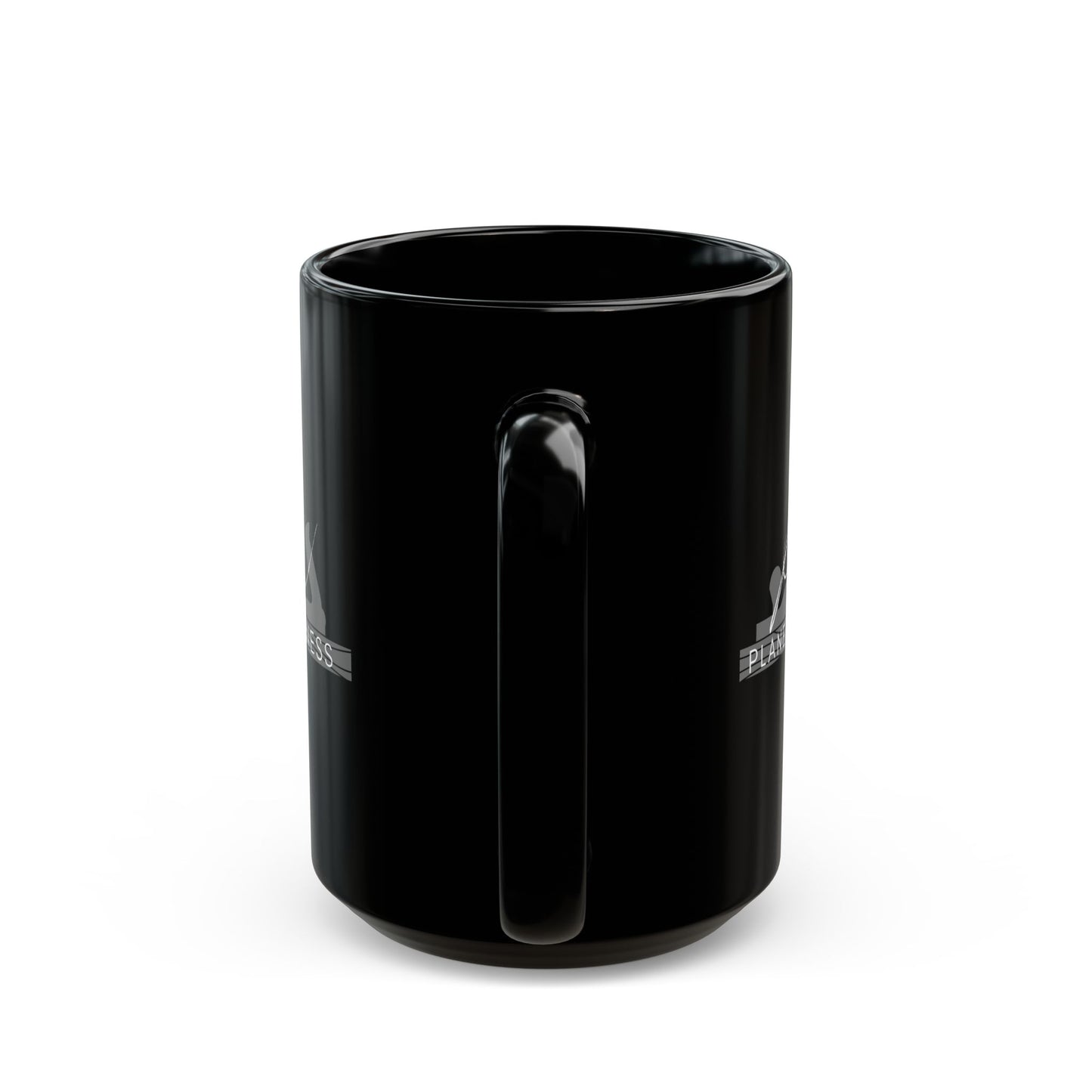 Plane Wellness Black Mug (11oz, 15oz)
