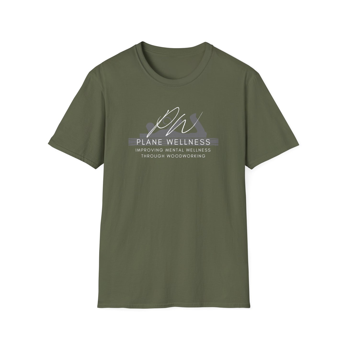 Plane Wellness Unisex Softstyle T-Shirt