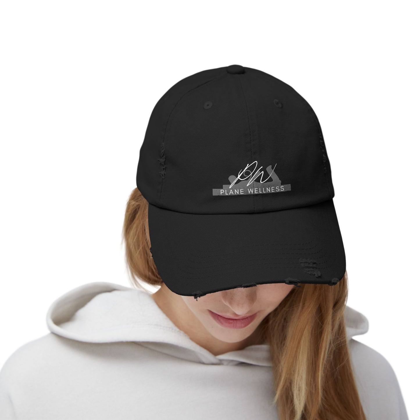 Plane Wellness Unisex Distressed Cap