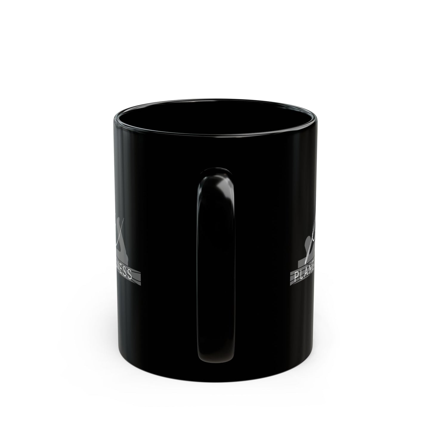 Plane Wellness Black Mug (11oz, 15oz)