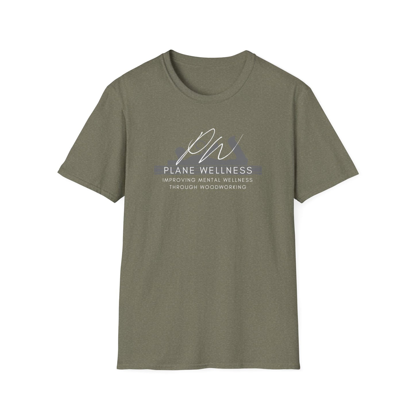Plane Wellness Unisex Softstyle T-Shirt