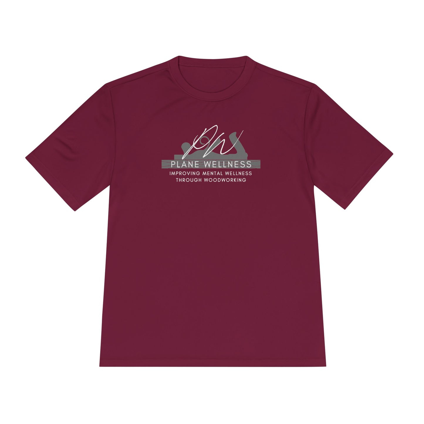 Plane Wellness Unisex Moisture Wicking Tee