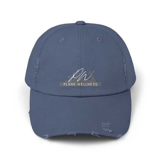 Plane Wellness Unisex Distressed Cap