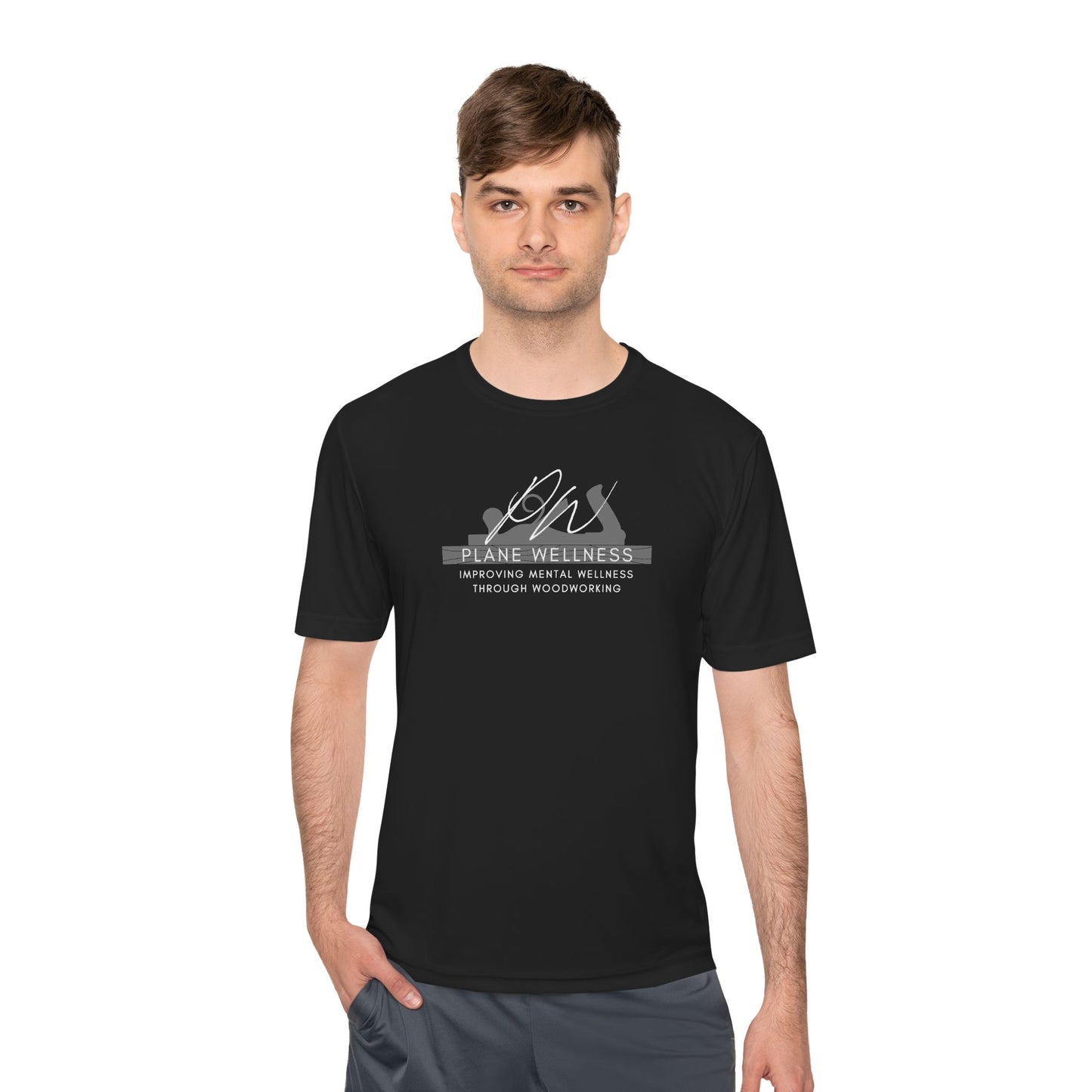 Plane Wellness Unisex Moisture Wicking Tee