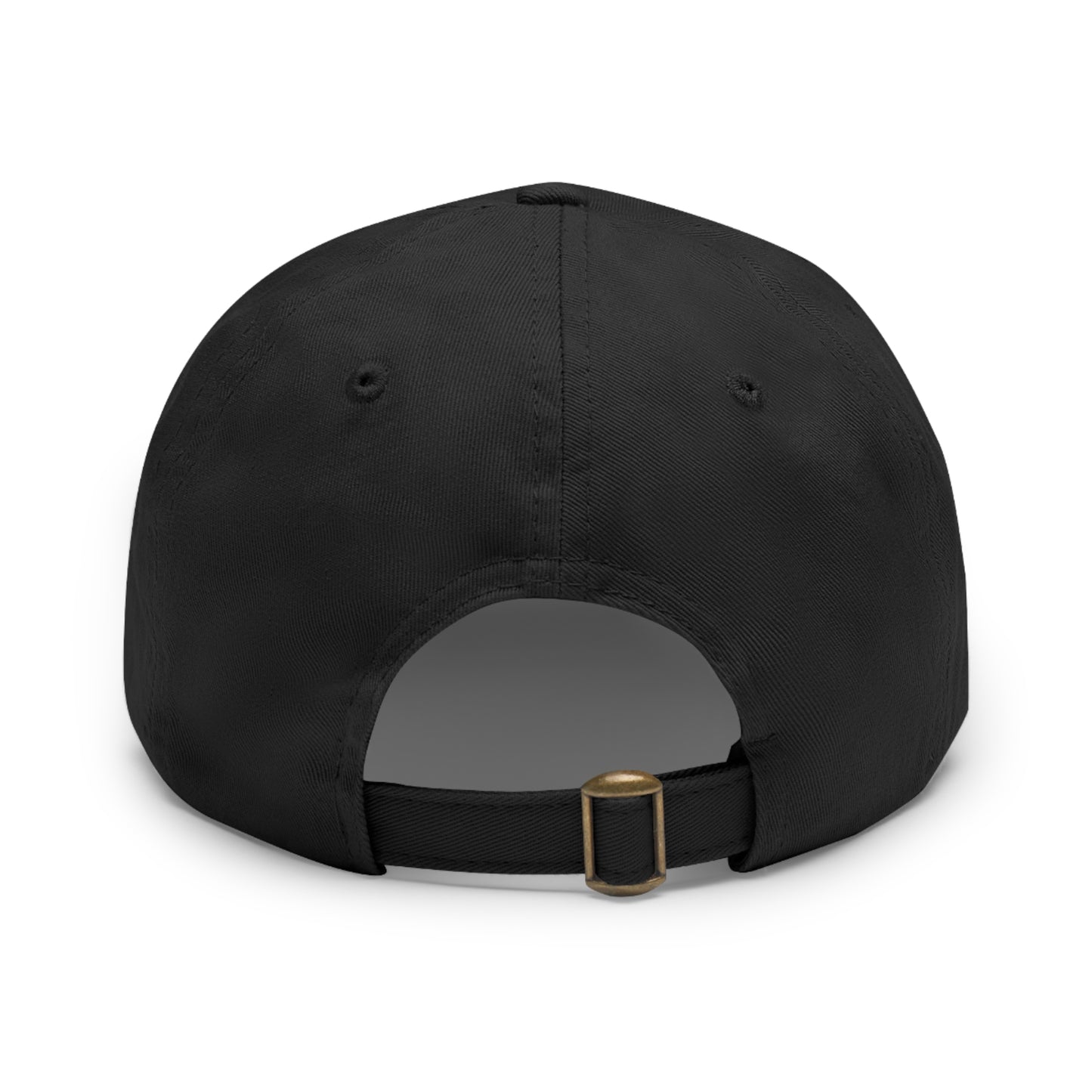 Plane Wellness Hat with Leather Patch Logo (Rectangle)