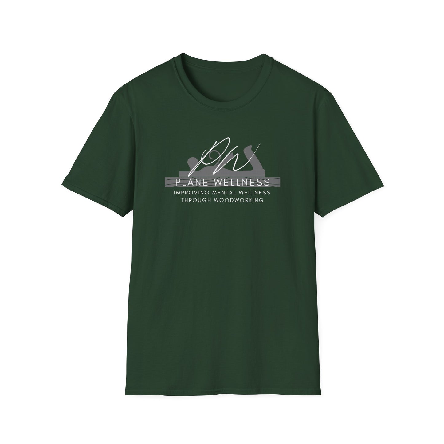 Plane Wellness Unisex Softstyle T-Shirt