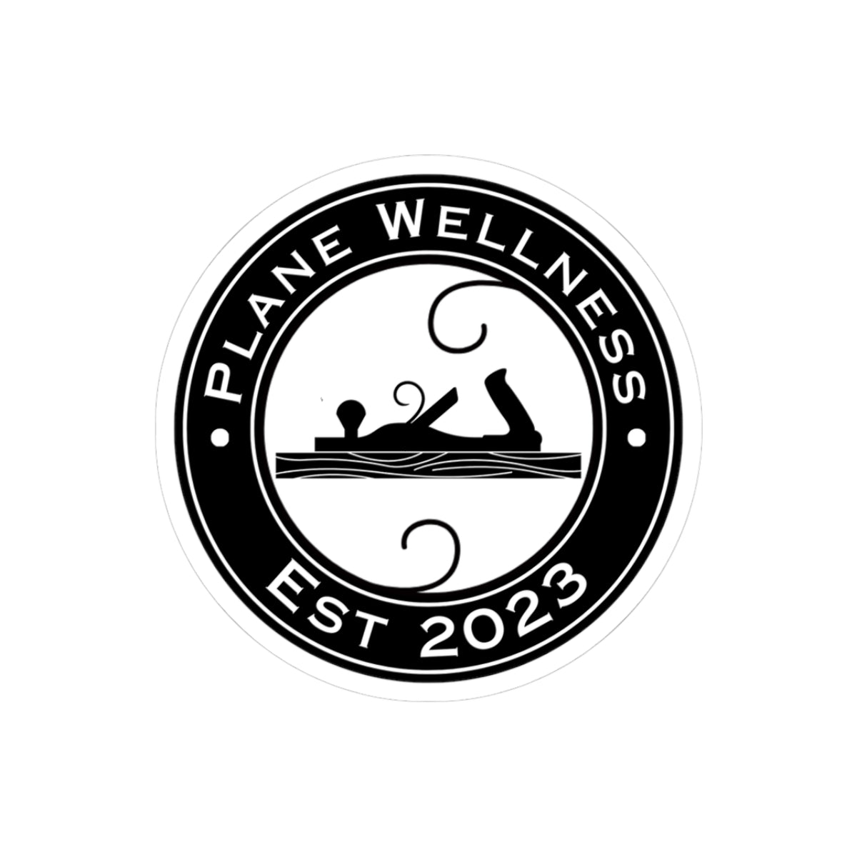 Plane Wellness Sticker
