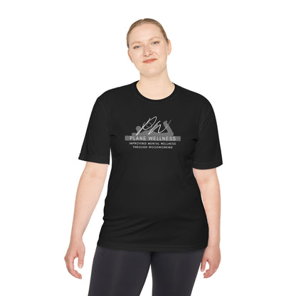 Plane Wellness Unisex Moisture Wicking Tee