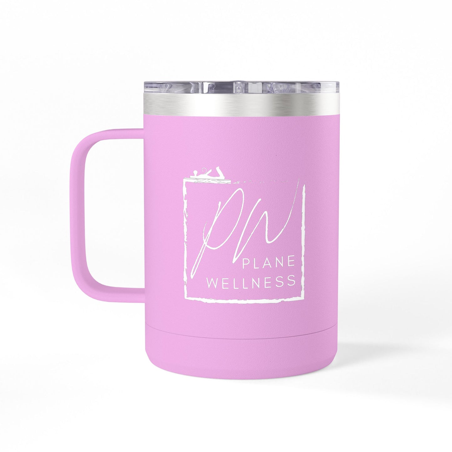 Square Plane Wellness Insulated 15oz Mug