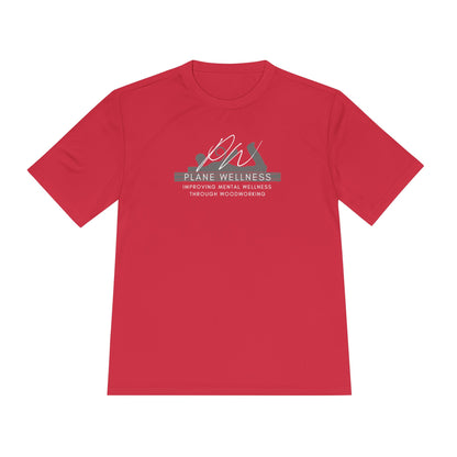 Plane Wellness Unisex Moisture Wicking Tee