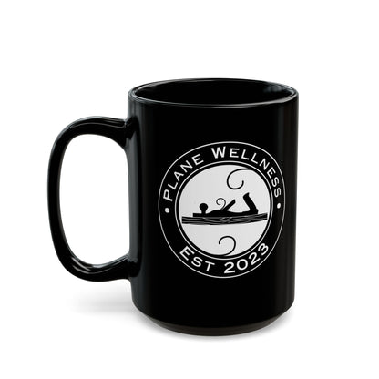 Woodworkers for Wellness Black Mug (11oz, 15oz)