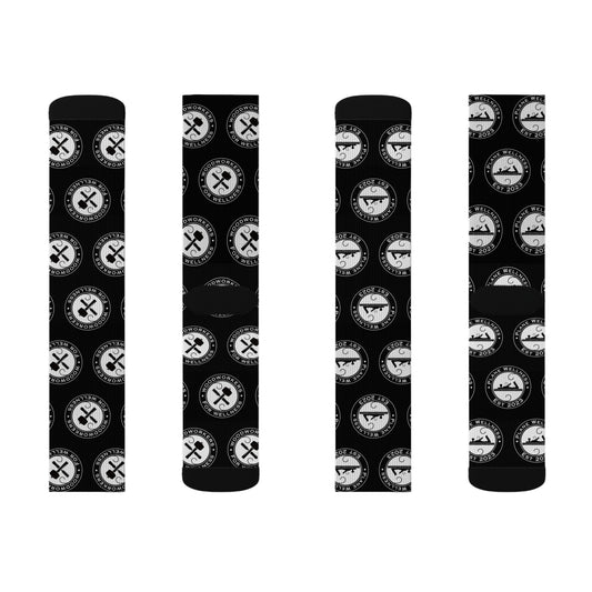 Woodworkers for Wellness Cozy Sublimation Socks