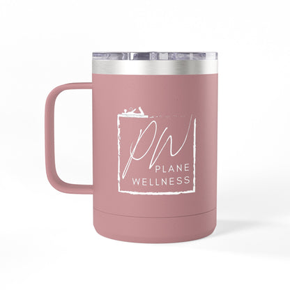 Square Plane Wellness Insulated 15oz Mug