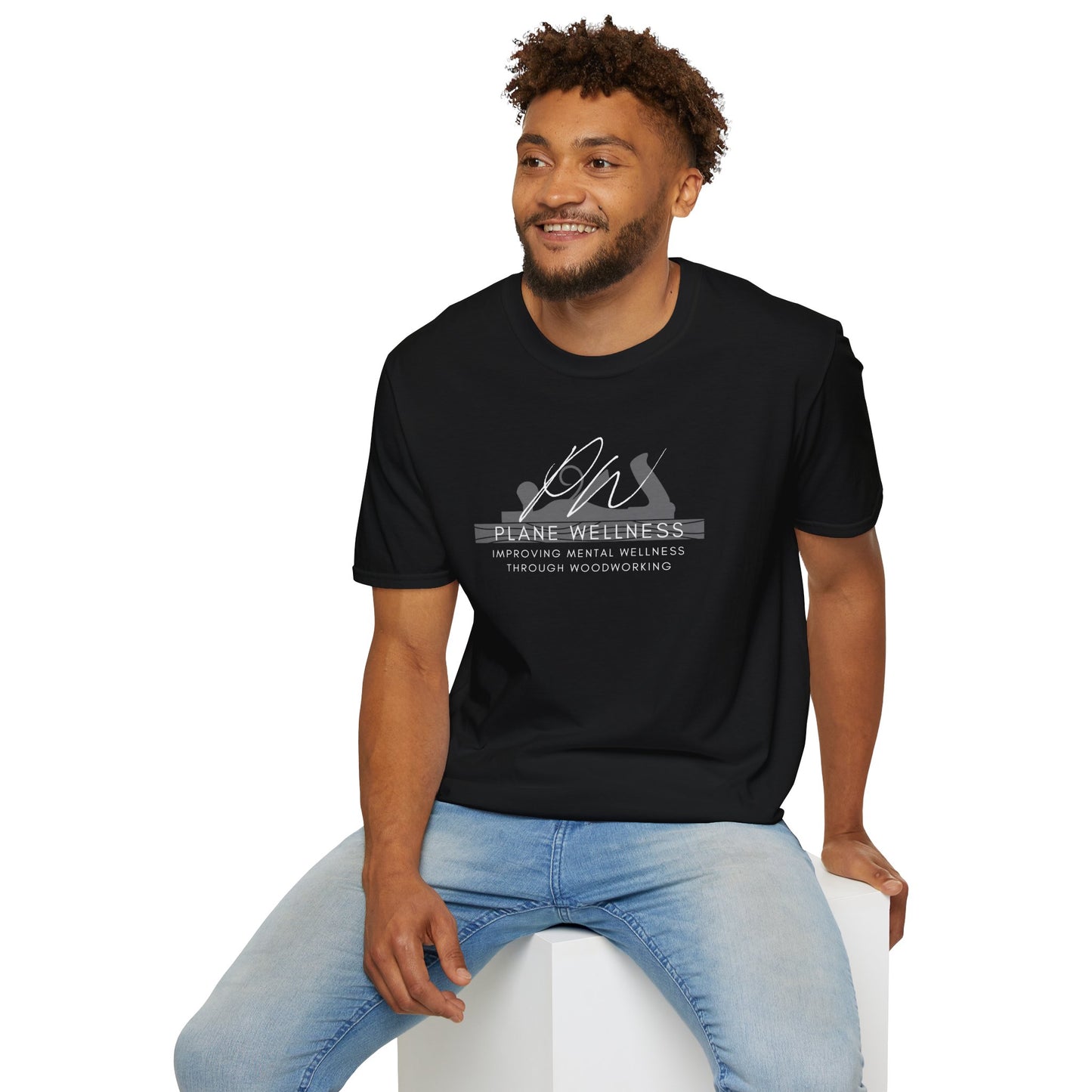 Plane Wellness Unisex Softstyle T-Shirt