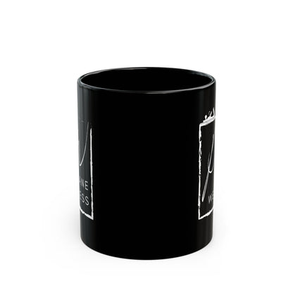 Plane Wellness Square Logo Black Mug (11oz, 15oz)