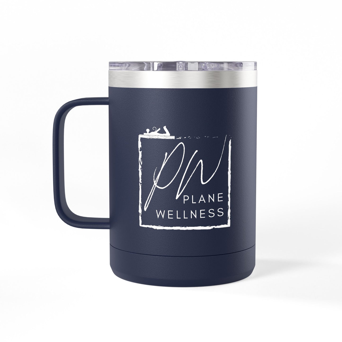 Square Plane Wellness Insulated 15oz Mug