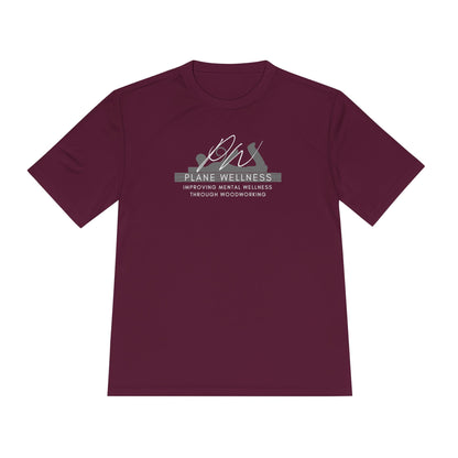Plane Wellness Unisex Moisture Wicking Tee
