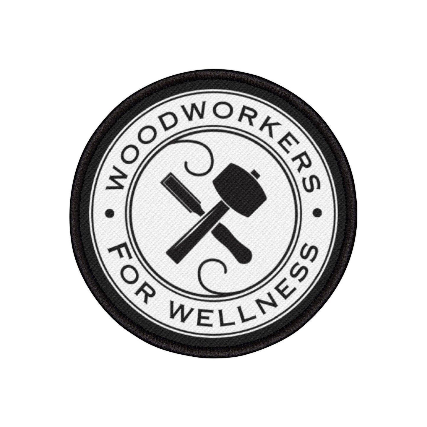 Woodworkers for Wellness Iron-On Patch