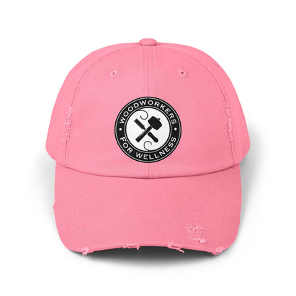 Woodworkers For Wellness Unisex Distressed Cap