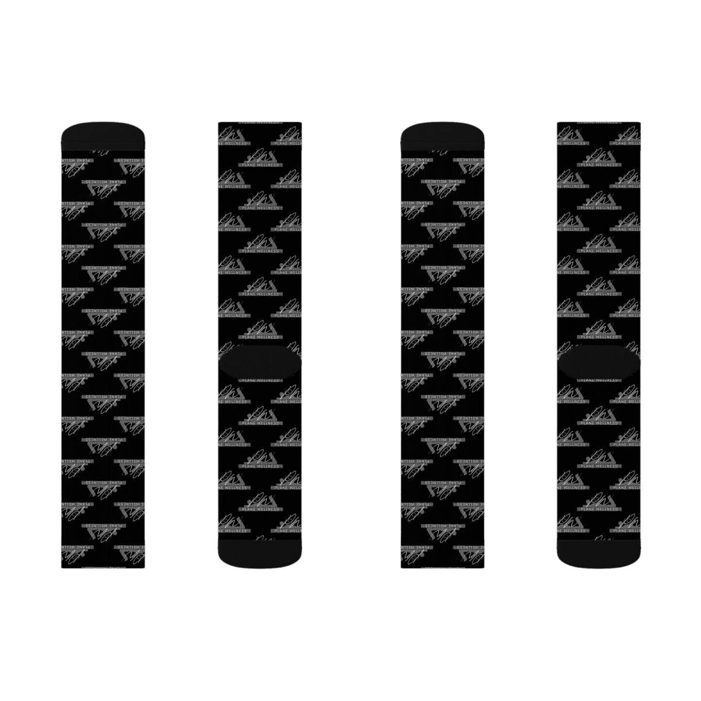 Plane Wellness Cozy Sublimation Socks