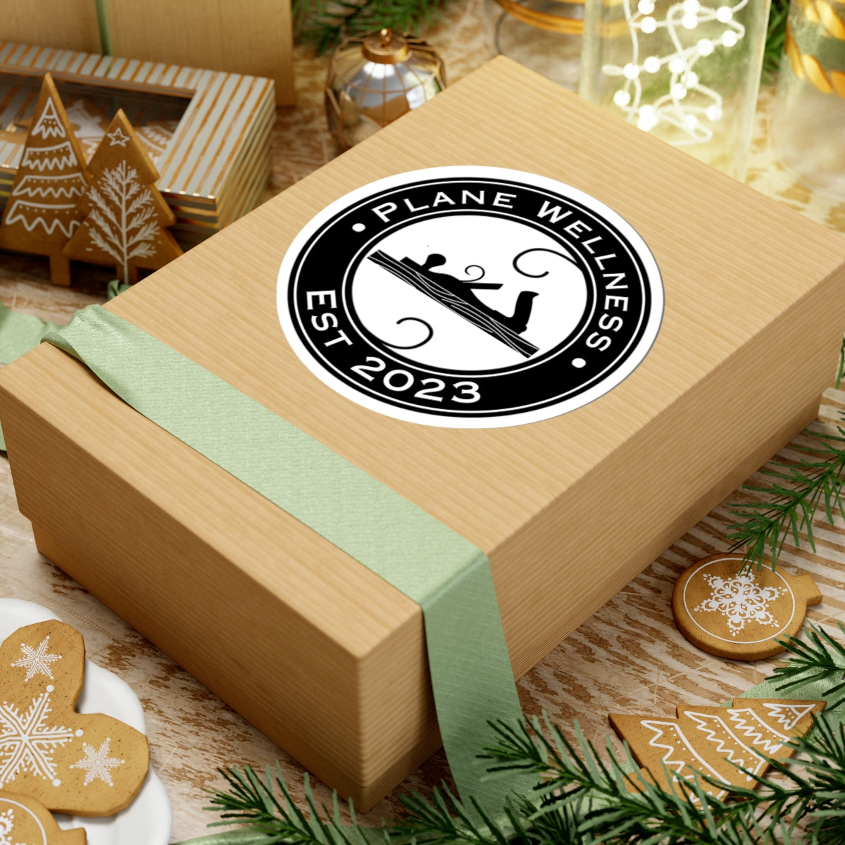 Plane Wellness Sticker