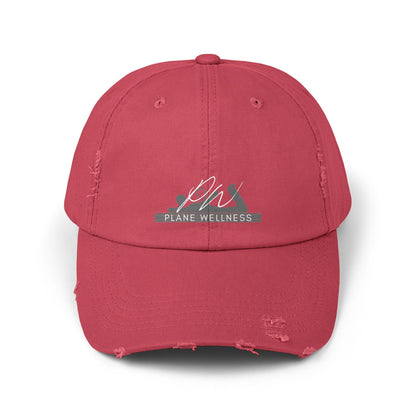 Plane Wellness Unisex Distressed Cap