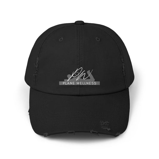 Plane Wellness Unisex Distressed Cap