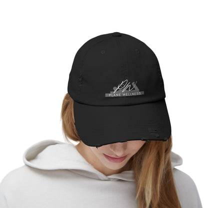 Plane Wellness Unisex Distressed Cap