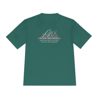 Plane Wellness Unisex Moisture Wicking Tee
