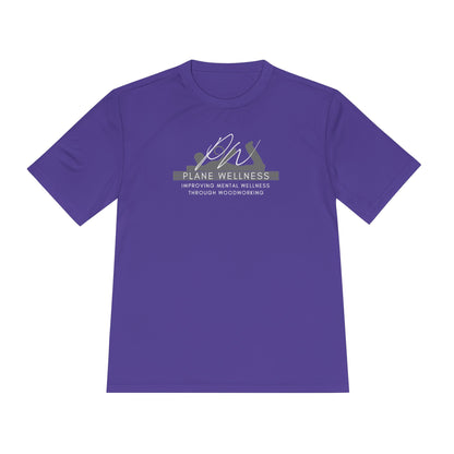 Plane Wellness Unisex Moisture Wicking Tee