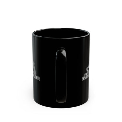 Plane Wellness Black Mug (11oz, 15oz)