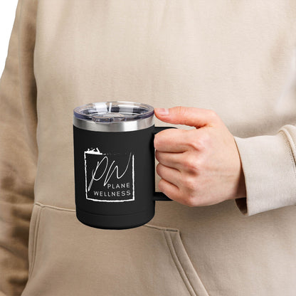 Square Plane Wellness Insulated 15oz Mug