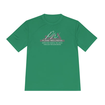 Plane Wellness Unisex Moisture Wicking Tee