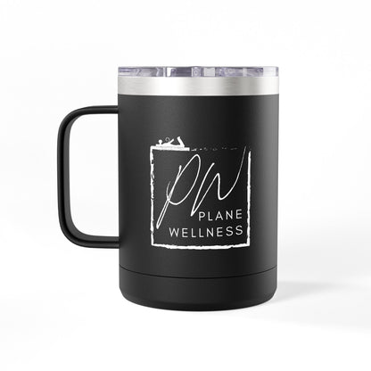 Square Plane Wellness Insulated 15oz Mug