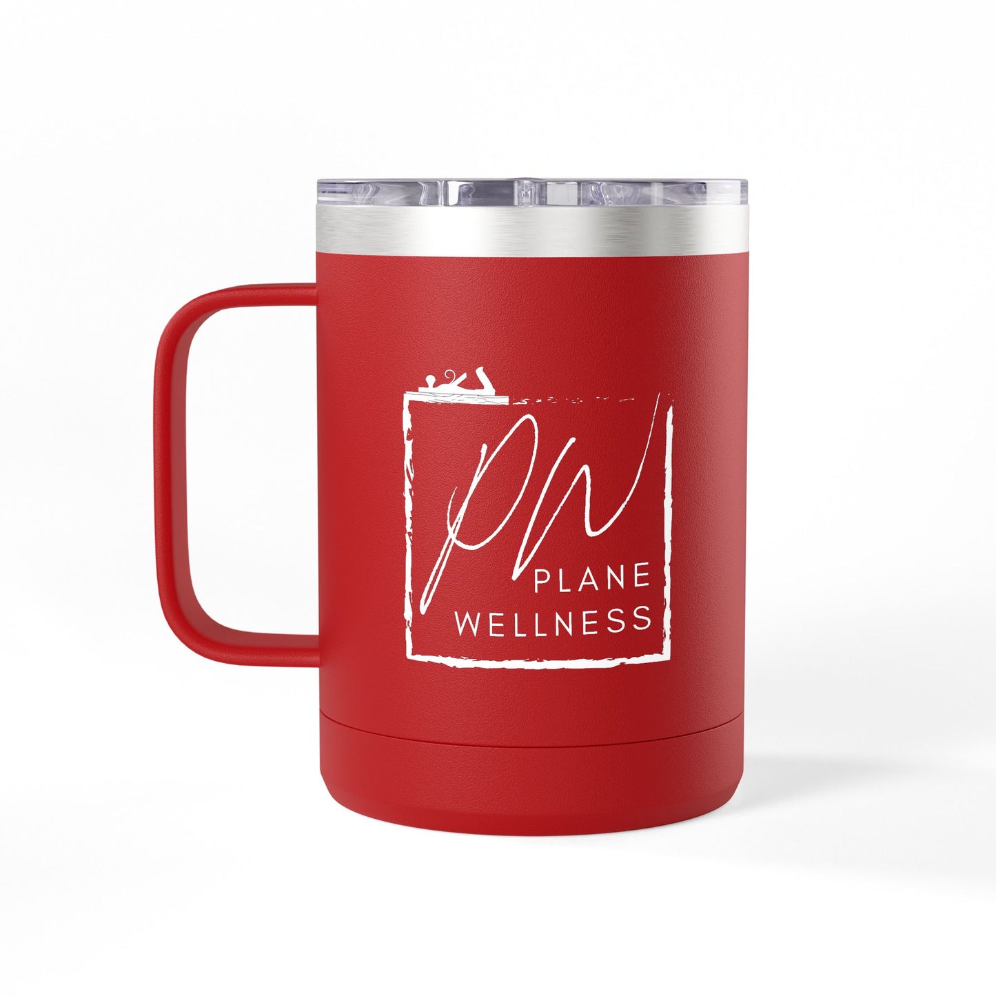 Square Plane Wellness Insulated 15oz Mug