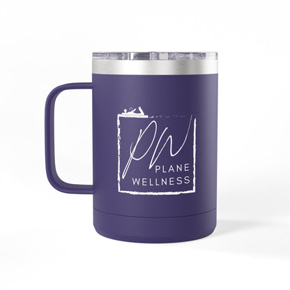 Square Plane Wellness Insulated 15oz Mug
