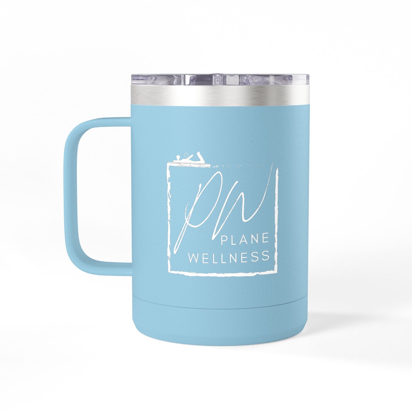 Square Plane Wellness Insulated 15oz Mug