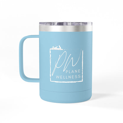 Square Plane Wellness Insulated 15oz Mug