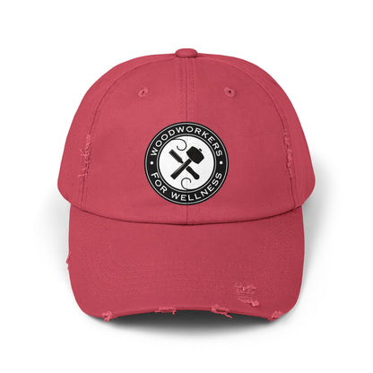Woodworkers For Wellness Unisex Distressed Cap