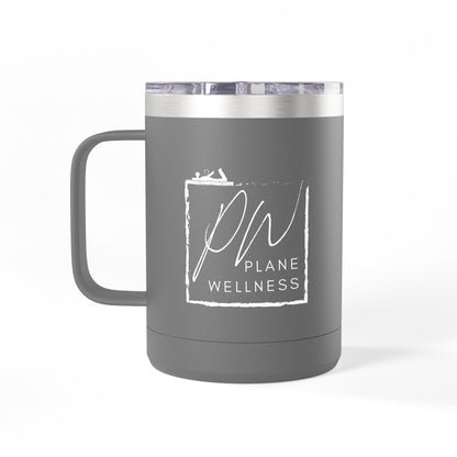 Square Plane Wellness Insulated 15oz Mug