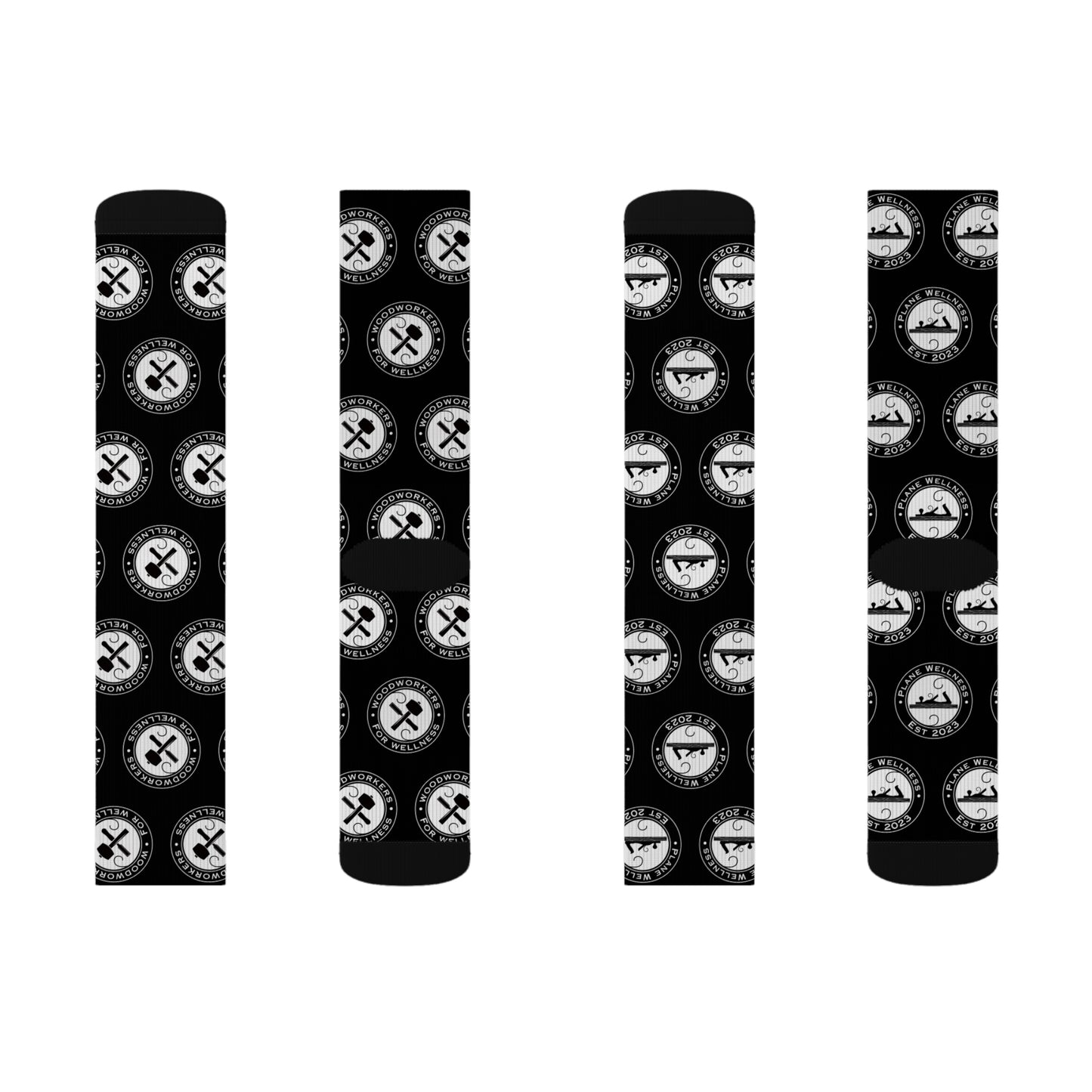 Woodworkers for Wellness Cozy Sublimation Socks